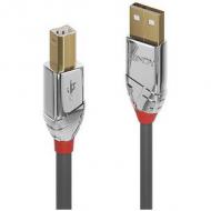 LINDY 5m USB 2.0 Typ A an B Kabel Cromo Line 480 Mbit / s (36644)