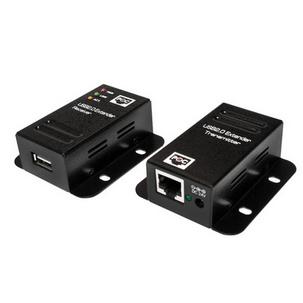 USB 2.0 Extender Set, mit 1-Port Hub, PoE UA0267