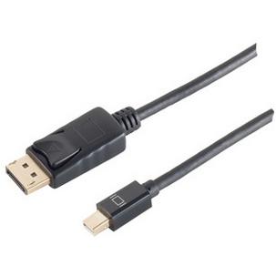 Symbolbild: DisplayPort Anschlusskabel, Mini DisplayPort - DisplayPort BS10-52035