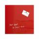 Glas-Magnettafel "artverum" Colour, rot GL157