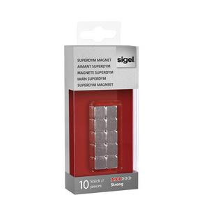 Neodym-Würfelmagnet Cube "Strong" C5, 10er Set BA193