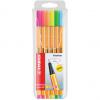 Fineliner point88®, 6er Neon-Etui