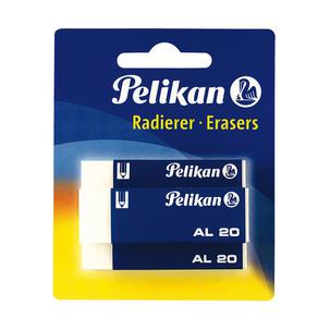 Kunststoff-Radierer AL 20, Blisterkarte 100401576