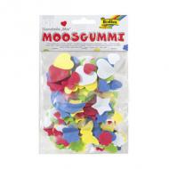 Moosgummi-Stanzteile - sortiert