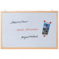 Weißwandtafel mit Holzrahmen