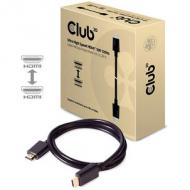 Kabel hdmi->hdmi s / s 1,0m    club-3d hdmi 48gbps uhs 10k 120hz 2.1 (cac-1371)