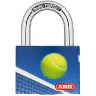 Abus aluminium-vorhängeschloss mysport 30mm tennis (t65al / 30-tennis)