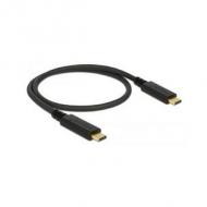 DELOCK USB 2.0 Kabel Type-C zu Type-C 0,5 m 5 A E-Marker (83043)