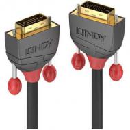 LINDY 20m DVI-D Dual Link Kabel Anthra Line (36228)