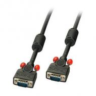 LINDY SVGA Kabel M / M, schwarz 0,25m HD15 M / M, DDC- fhig (36370)