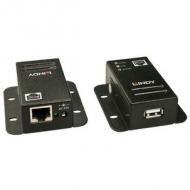 LINDY USB 2.0 Cat.5 Extender 50m Power over RJ45 1 Port (42680)