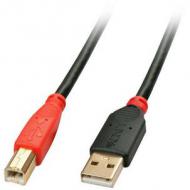 LINDY USB 2.0 Aktivkabel A / B 15m USB 2.0 High Speed bis 480MBit / s (42762)