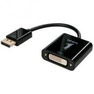 LINDY DisplayPort an DVI-D Adapter aktiv Eyefinity Surround Collage kompatibel (41734)