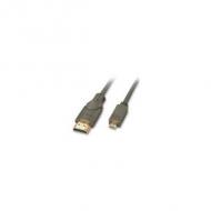 LINDY HDMI an Micro HDMI Kabel 0,5m Stecker Typ A an Typ D (41350)