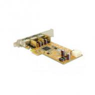 DELOCK PoweredUSB PCI Express Karte 3 x 12 V (89656)