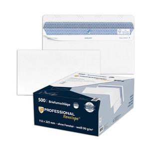 Briefumschlag REVELOPE PROFESSIONAL, 112 x 225 mm, mit Fenster 30051798