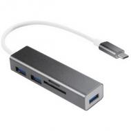 USB-C 3.0 Hub mit Kartenleser, 3 Port