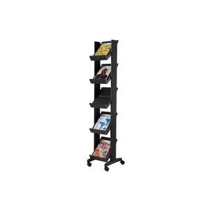 Prospektregal Corner easyDisplays, schwarz  259N.01