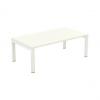 Loungetisch easyDesk rechteckig, weiß / weiß