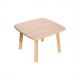 Beistelltisch "WOODY", rot / buche TB60.10.23