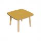 Beistelltisch "WOODY", rot / buche TB60.10.23