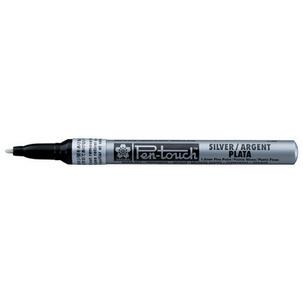 Symbolbild: Permanent-Marker "Touch-Pen", Fein, silber 41502