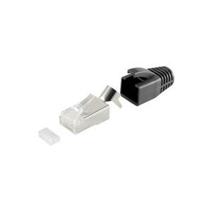 RJ45 Modular-Stecker-Set, schwarz BS72067-10S