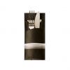 Servietten-Tasche "Stripes", schwarz / weiß