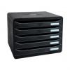 Schubladenbox BIG-BOX PLUS quer, schwarz