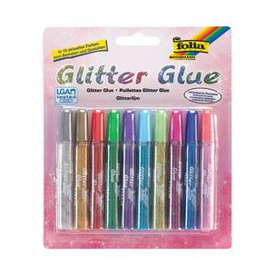 Glitzerkleber "Glitterglue" - 10 x 9,5 ml 574
