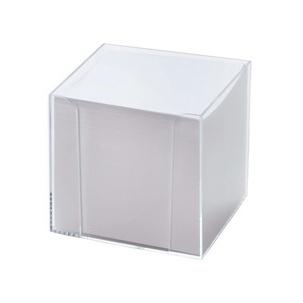 Zettelbox glasklar (Papier weiß) 9900