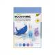 Moosgummi TON IN TON MIX, blau 231092