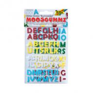 Moosgummi Glitter-Sticker "Buchstaben"