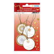 Geschenkanhänger gold (15276)