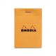 Notizblock No. 10, orange 10200C