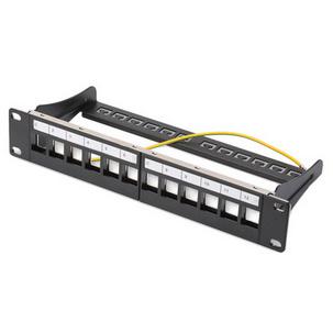 10" Modular Patch Panel, Frontansicht DN-91420