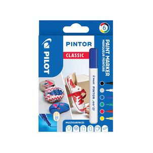 Pigmentmarker PINTOR, 6er set "METAL MIX" 517443