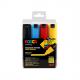 Pigmentmarker POSCA PC-7M, 4er Etui PC7M/8A ASS18