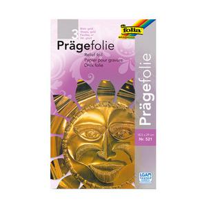 Prägefolienmappe, gold 521