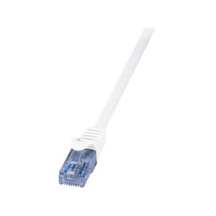 Symbolbild: Patchkabel Kat. 6A, U/UTP, weiß CP3051U