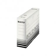 Archiv-Schachtel Solid, (B)80 mm, weiß / schwarz