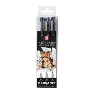 Manga-Set PIGMA MICRON, 3er Etui POXSDKMAN3