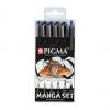 Manga-Set PIGMA MICRON, 6er Etui