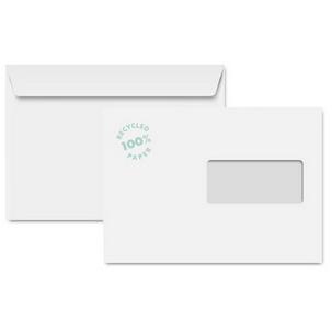 Briefumschlag C5 Recycling, mit Fenster rechts 1453C