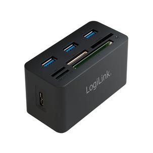 USB 3.0 Hub mit All-in-One Card Reader CR0042