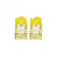 INTELLINET Netzwerkkabel Cat6 S/FTP LS0H 2m Gelb RJ-45 Stecker / RJ-45 Stecker Vergoldete Kontakte (735469)