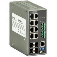 Barox switch 8-port 8x10 / 100 / 1000tx rj45 poe / + 4x100 / 1000fx (ry-lpige-804gbtme)