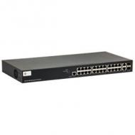 Barox switch 24-port 26x10 / 100 / 1000tx, rj45 2x100 / 1000fx (ry-lgsp23-26)