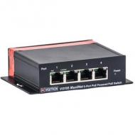 Barox utp extender + switch 4x10 / 100tx poe+ (vi-utp-3105)