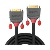 LINDY 7,5m DVI-D Dual Link Kabel Anthra Line (36225)